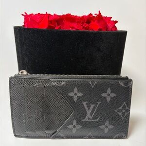 Coin Card Holder Wallet Taigarama Monogram